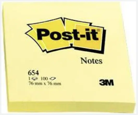 Sticky note pad
